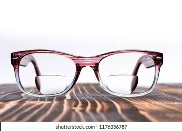Bifocal Ploycarbonate(Unbreakable) Suitable For Rimless - no color, 70, 1.59