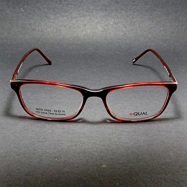 Qual (HD Ultra Thin Acetate)  - brown, 52-16