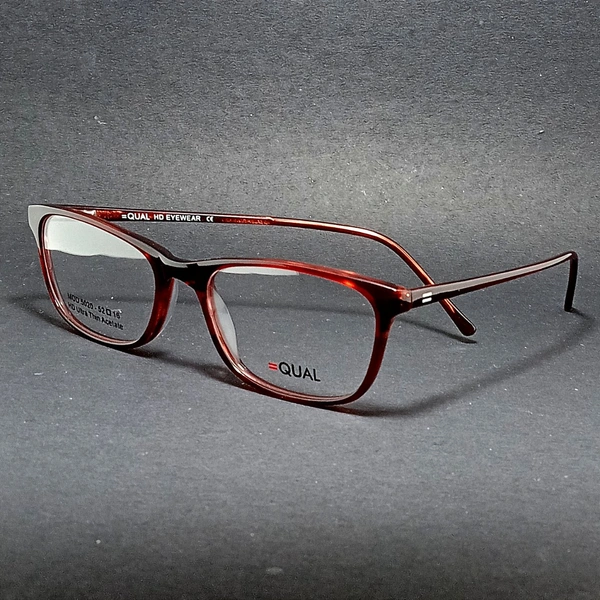 Qual (HD Ultra Thin Acetate)  - brown, 52-16
