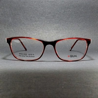 Qual (HD Ultra Thin Acetate)  - brown, 52-16