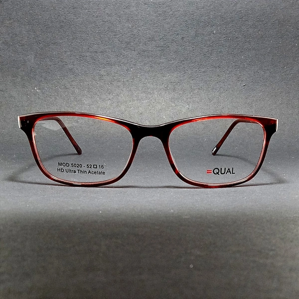 Qual (HD Ultra Thin Acetate)  - brown, 52-16