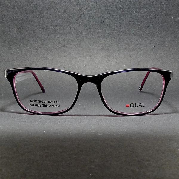 Qual (HD Ultra Thin Acetate)  - pink, 52-16
