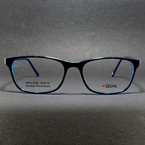 Qual (HD Ultra Thin Acetate)  - blue, 52-16