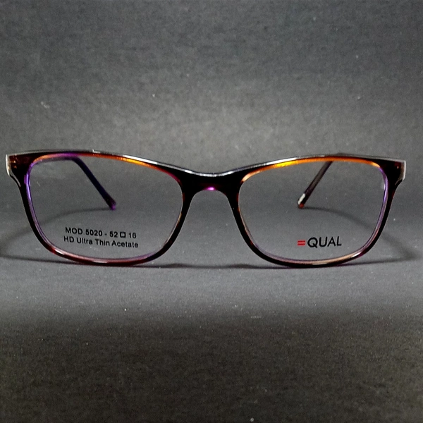 Qual (HD Ultra Thin Acetate)  - maroon, 51-16