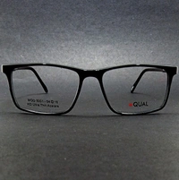 Qual (HD Ultra Thin Acetate)  - black, 54-16