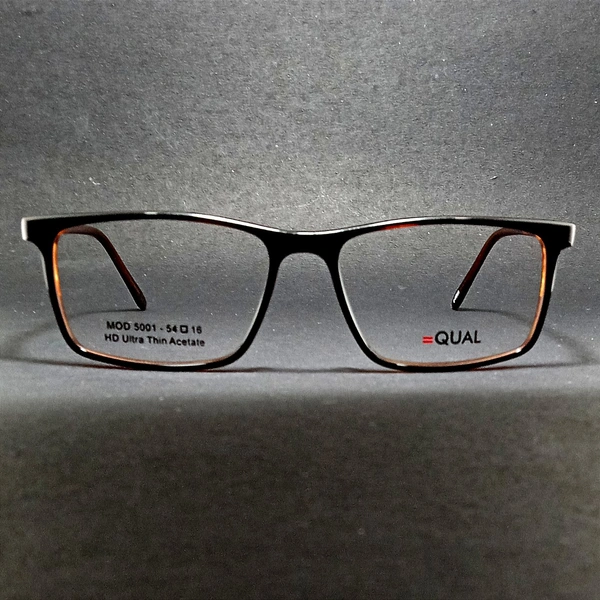Qual (HD Ultra Thin Acetate)  - brown, 54-16