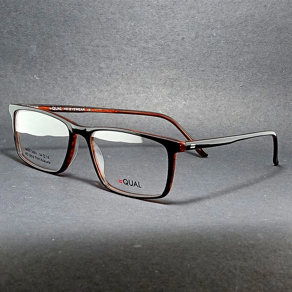 Qual (HD Ultra Thin Acetate)  - brown, 54-16