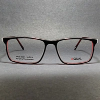 Qual (HD Ultra Thin Acetate)  - maroon, 54-16