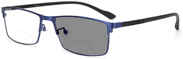 Bifocal Lens+ DAYNITE+ANTIREFLECTION+ BLUE BLOCK - grey, 70 dia