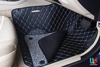 AN.Mart 7D Mat for Nissan Magnite (Black) - ?Custom Fit, Black, New, Leather