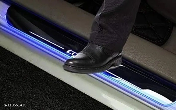 AM.Mart Car Side Lights - Free Size, Black, New, Plastic