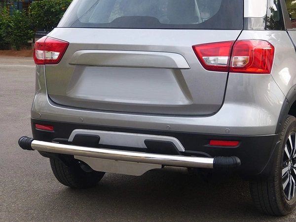 I.C.G Stainless Steel Rear Bumper Safety Guard for Maruti Suzuki Vitara brezza - crom/steel, new, iron/steel