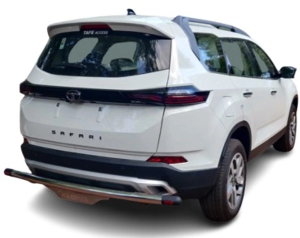 I.C.G Stainless Steel DX GRAND REAR BUMPER TATA SAFARI - FIT, steel/crom, new, steel/iron