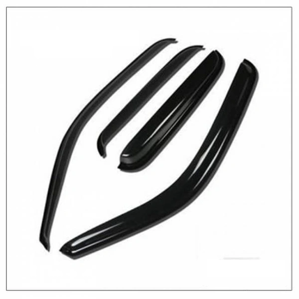 kretaer CAR DOOR VISOR FOR MARUTI SUZUKI S PRESSO / RAIN VISOR/ WIND VISOR (4 PC) - Free size, Black, New, Plastic