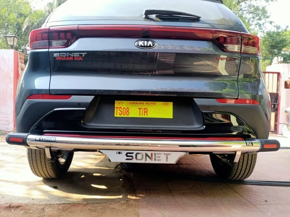Kia sonet bumper guard hotsell