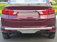 NEW I.C.G Stainless Steel Rear Bumper Protector | SS Dx | for Honda City All Variants | Only for The Car Year of Manufacturing 2014 -Present  - FIT, steel/crom, NEW, iron/steel
