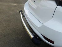 I.C.G Stainless Steel Rear Bumper Protector | SS Dx | for Toyota Fortuner All Variants | Only for The Car Year of Manufacturing 2016 -Present | - FIT, steel/crom, NEW, iron/steel