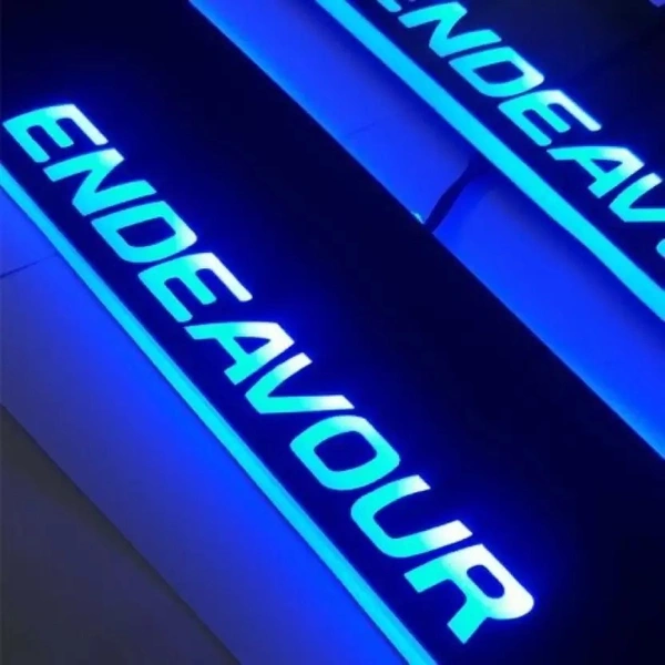 Motowav  Klink Scuff Plate Blue Endeavour Door Sill Plate - Free Size, Blue, New, Plastic