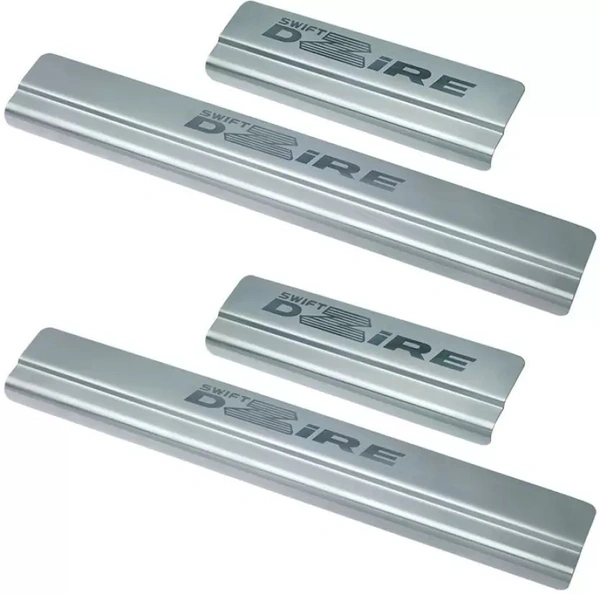 Motowav  Galio Foot Step For i20 Door Sill Plate - Free Size, Blue, New, Plastic