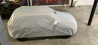 COVRE-X Glaze Waterproof Heat Resistant Car Body Cover Compatible With Tata Altroz 2020 - Glaze Silver - FIT, SILVER, NEW, 100% Waterproof Metallic Silver Car Body Cover with Soft Cotton Interior Lining which also makes it Heat Resistant, keeping your car Dry and Cool.