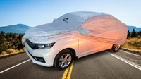 COVREX ERTIGA 2019 B/C WP - FREE SIZE, BLACK-SILVER, NEW, POLISTER