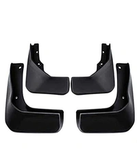 A&M PVC Mud Flap for Tata Nexon (Black) - fit, black, new, Durable Plastic