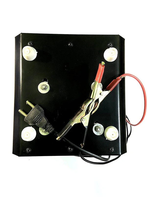 A&M 12 Volt Battery Fast Charger 6AH to 220AH car/Bike, Truck, Ups, Car and 12 Volt Chargers up to 10 amp - SMALL, RED&black, new, iron/copper