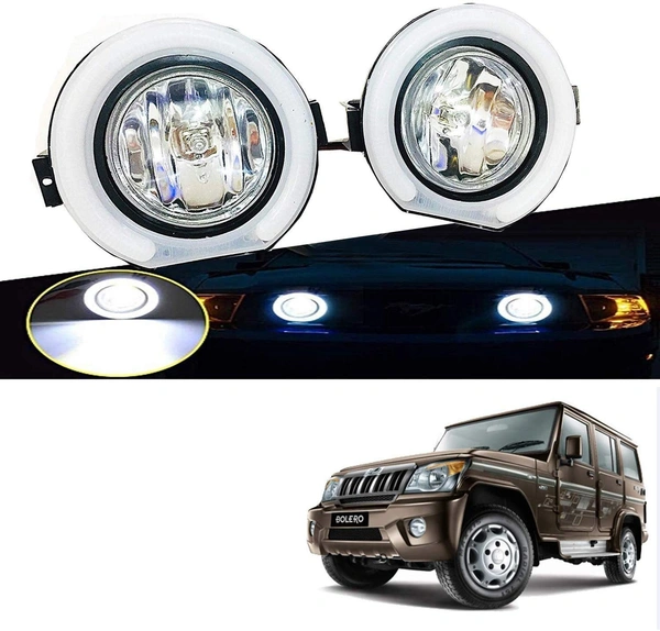Fog Lamp Bolero 2020 - FREE SIZE, BLACK, NEW, PLASTIC/METAL