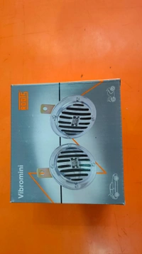 HORN FOR CARS  - FREE SIZE, BLACK/WHITE, NEW, PLASTIC