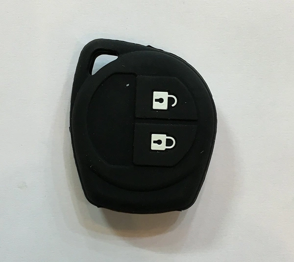 a&m Generic WV001RCA0146 Remote Key Cover (Black) - FIT, BLACK/RED, NEW, RUBBER
