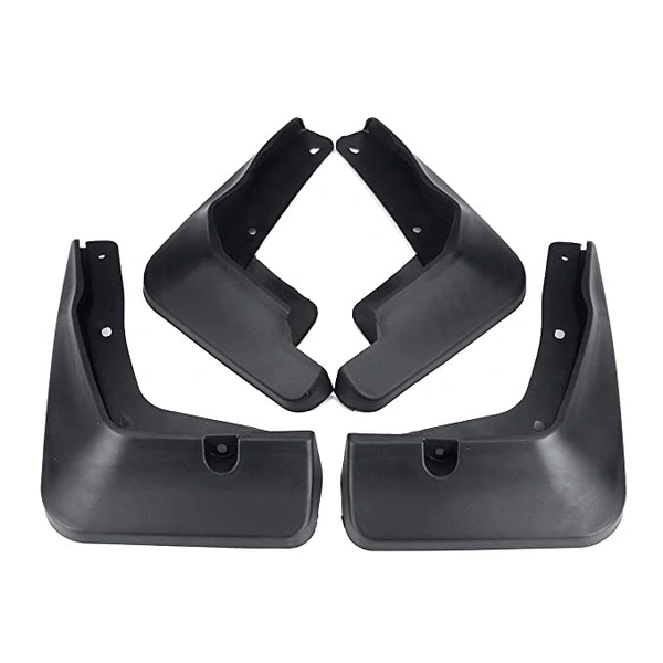 I.C.G ANKITMART PATNA MUD FLAP FOR Hector Smart Diesel MT - FREE SIZE, BLACK, NEW, PLASTIC