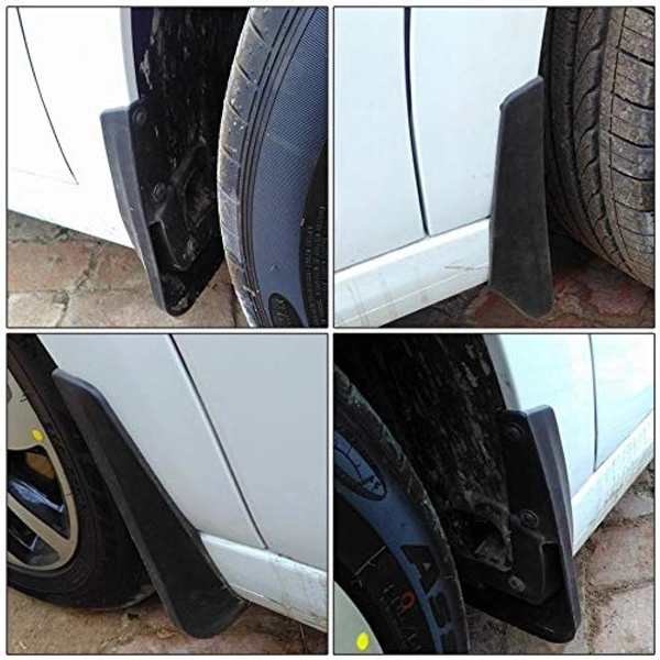 I.C.G ANKITMART PATNA MUD FLAP FOR Tata Nexon EV Max - FREE SIZE, BLACK, NEW, PLASTIC