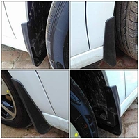 I.C.G ANKITMART MUD FLAP Maruti Suzuki Brezza - FREE SIZE, BLACK, NEW, PLASTIC