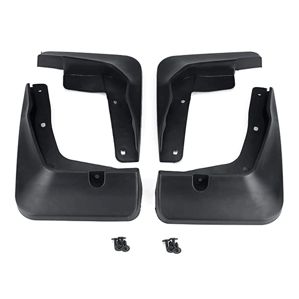 I.C.G ANKITMART MUD FLAP Maruti Suzuki Brezza - FREE SIZE, BLACK, NEW, PLASTIC