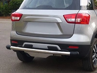 I.C.G SANTRO FRONT BUMPER STAINLESS STEEL UNIVERSAL FOR ALL - FREE SIZE FIT FOR ALL, SILVER, NEW, STEEL