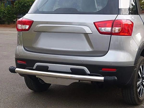 I.C.G SANTRO FRONT BUMPER STAINLESS STEEL UNIVERSAL FOR ALL - FREE SIZE FIT FOR ALL, SILVER, NEW, STEEL