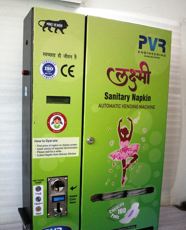 ASMITA Sanitary Napkin Incinerator (150 Capacity - FIT, NEW