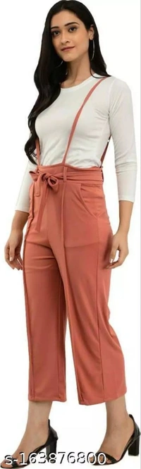 GTCb-163876800 Best Seller Stylish Fashionable Dungaree for Women | Colours - Peach & Navy Blue (PACK OF 2) - Navy Blue &Peach, S