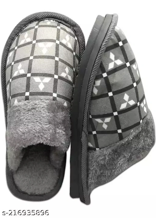 GWSc- 216935896 Totalique Casual Flip Flop Slipper For men and women* - Gray, IND-9