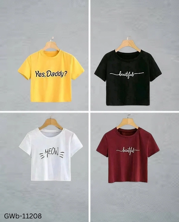 GWb-11208 Fabulous Round Neck T-Shirt - M