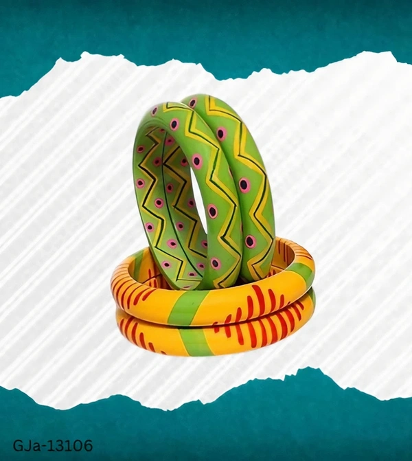 GJa-13106 Stylish Wooden Bangel - 2.4