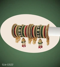 GJa-13122 Traditional Wedding Chooda - 2.6