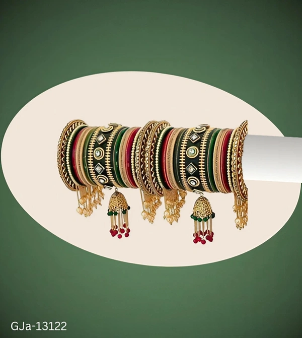 GJa-13122 Traditional Wedding Chooda - 2.8