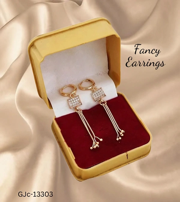 GJc-13303 Graceful Earrings For girls & Women's - Adjustable