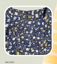 GKb-12213 Casual Fit And Flair Printed Frocks - 5-6 Years