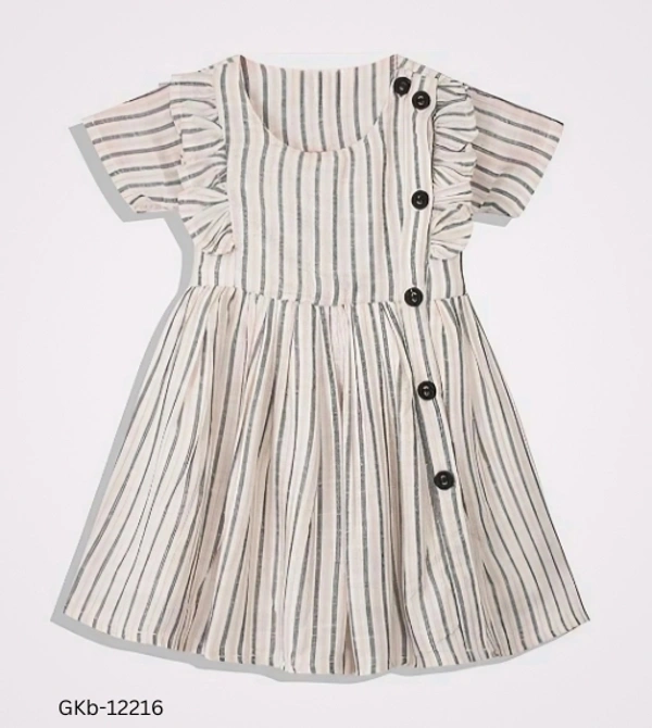 GKb-12216 Cotton Dress For Baby Girls - 18-24 Months