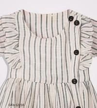 GKb-12216 Cotton Dress For Baby Girls - 18-24 Months