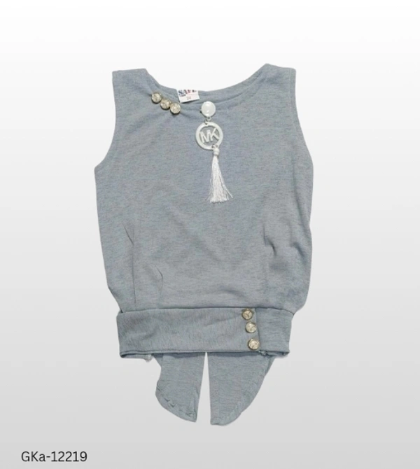 GKb-12219 Trendy Skirt Top Clothing Set - 3-4 Years