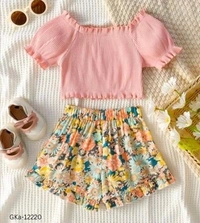 GKb-12220 Trendy Girls Skirt & Tops - 18-24 Months