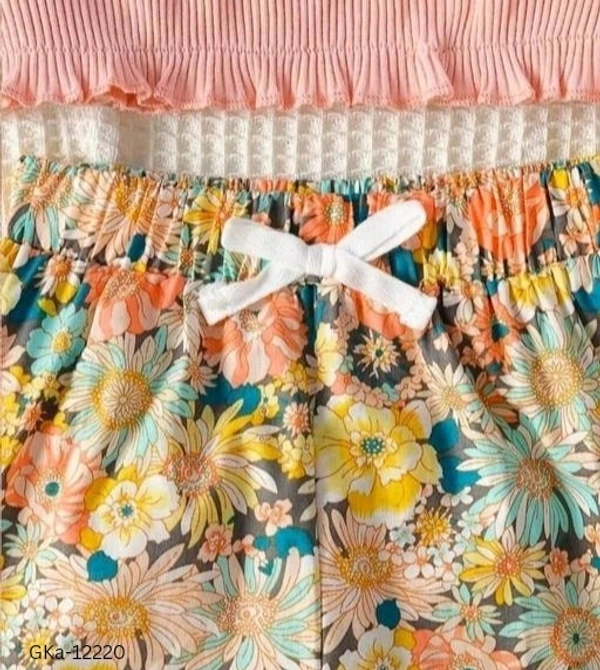 GKb-12220 Trendy Girls Skirt & Tops - 18-24 Months